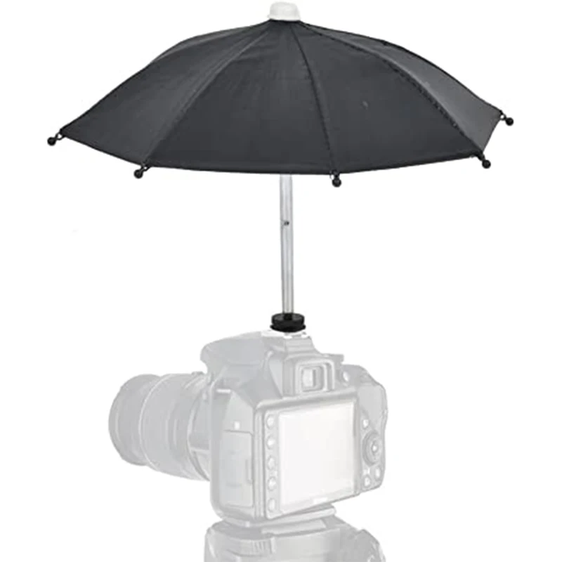 Cámara zapata paraguas cubierta protectora contra la lluvia parasol para Sony A7R V A7 IV A7S III II A7C A9 II A6600 A6500 A6400 A6300 Canon - imagen 2