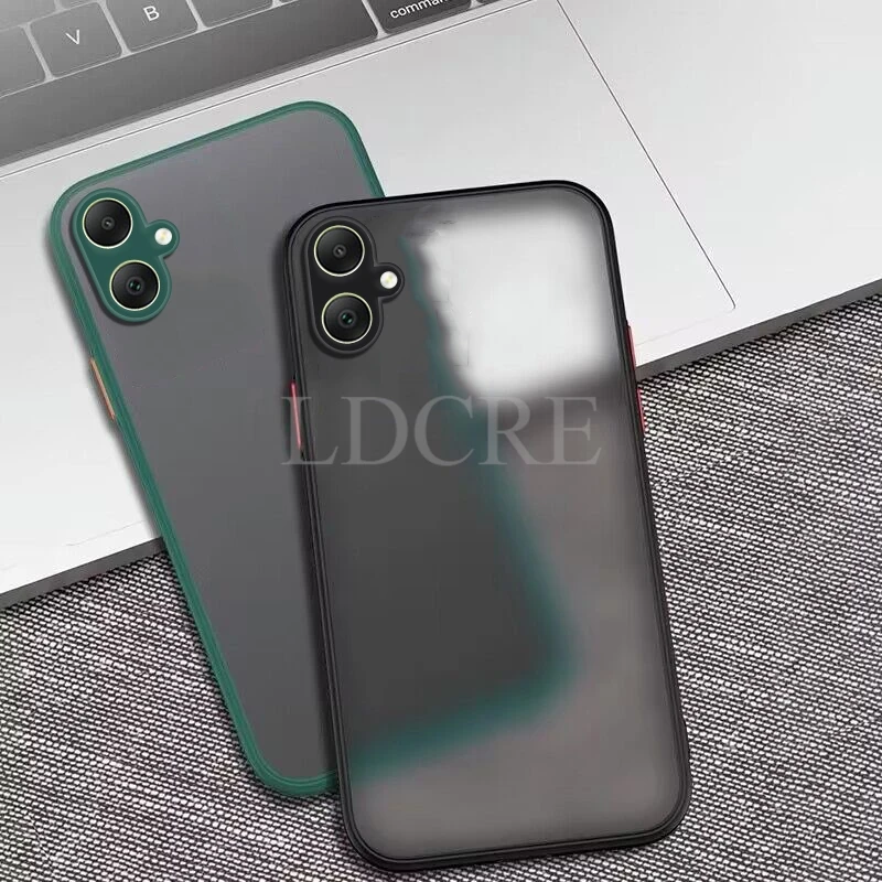 Para Samsung Galaxy A06 funda de silicona TPU mate transparente funda Samsung A06 Protector anticaída teléfono Galaxy A06 cubierta - imagen 5