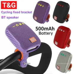 Altavoz Bluetooth para bicicleta al aire libre, sonido inalámbrico portátil, altavoz para manillar recargable por USB, Subwoofer impermeable para Scooter