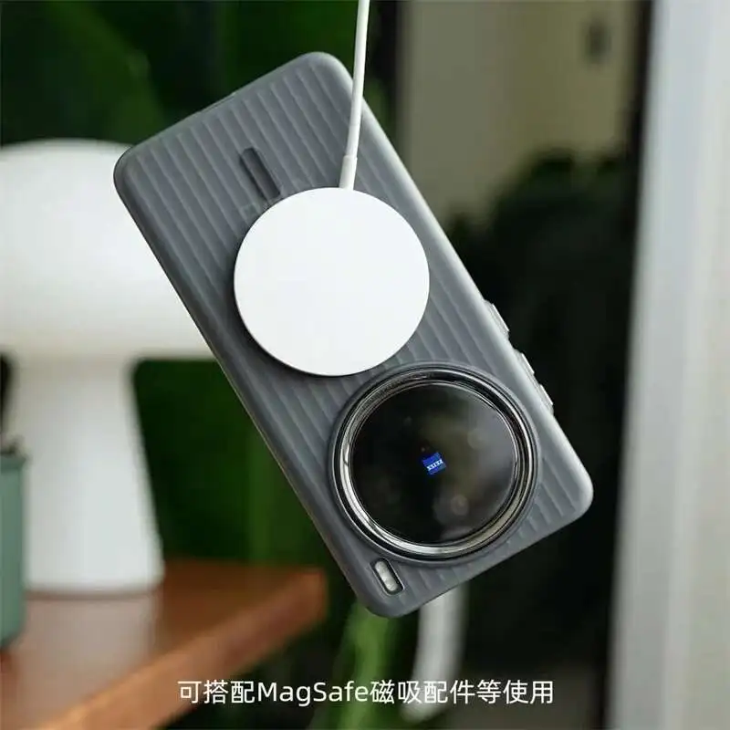 Funda transparente mate ultrafina para Magsafe para Vivo X200 Ultra FE x300 pro X200S, cubierta de carga inalámbrica magnética para PC dura - imagen 4