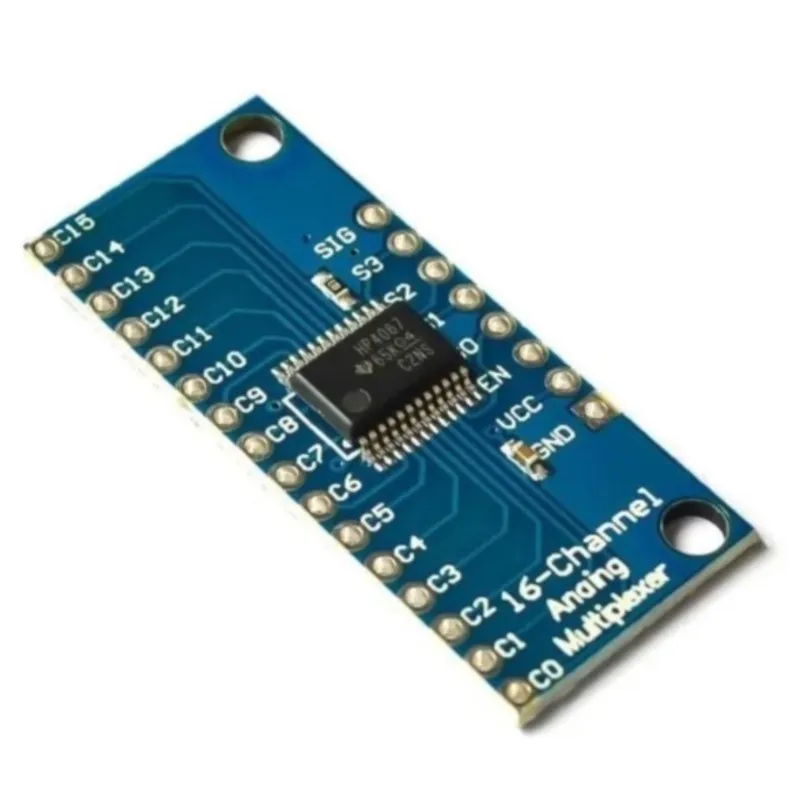 CD74HC4067 Multiplexor analógico CMOS de 16 canales de alta velocidad para analógico/digital