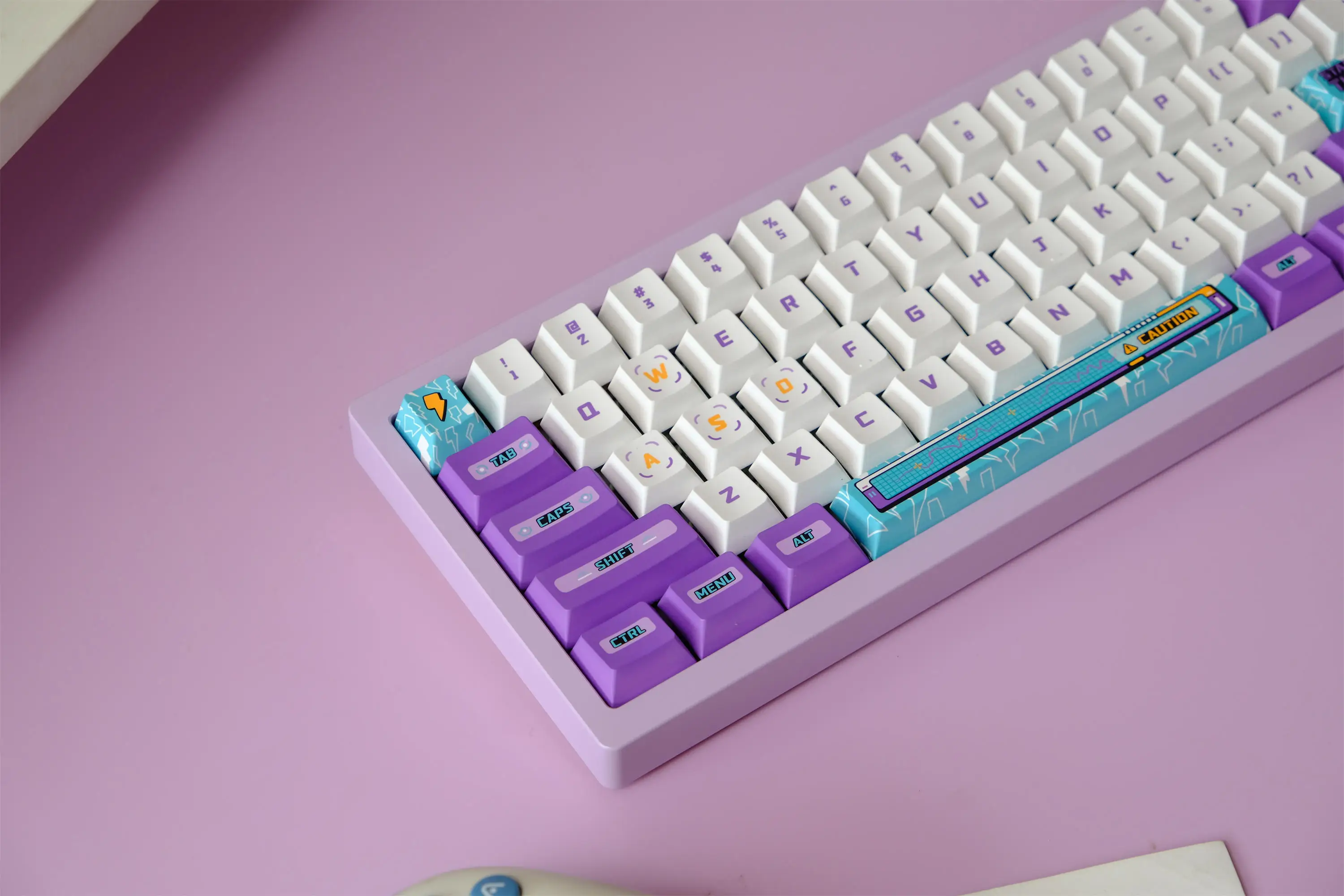 Teclas para videojuegos, 151 teclas, Material PBT, perfil Cherry, DYE-SUB para CHERRY MX Switch Wooting, Teclado mecánico - imagen 5