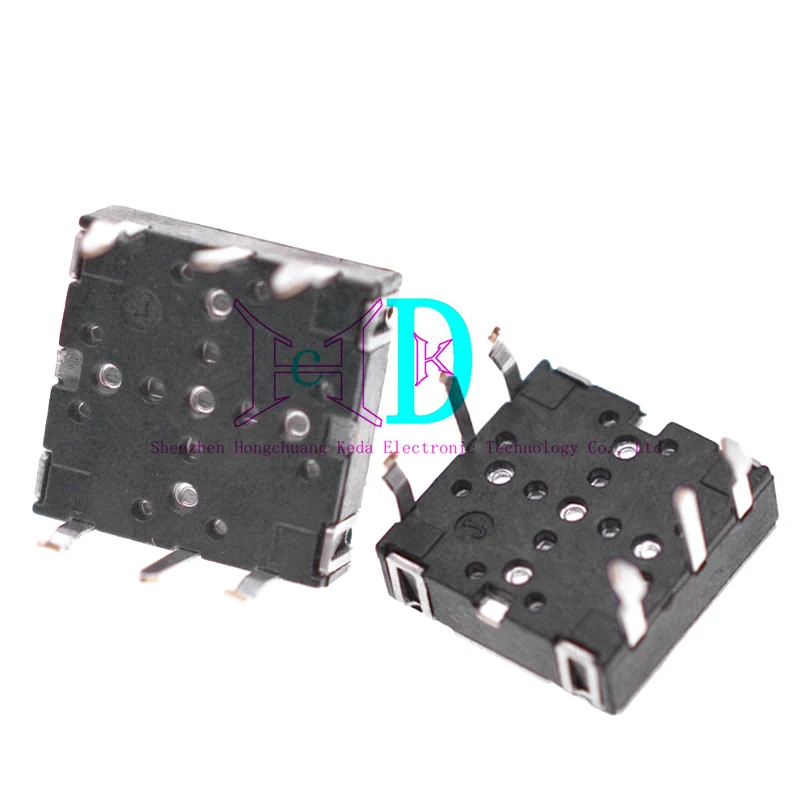 5 uds 10x10x10MM interruptor táctil 4 direcciones y empuje central 5 vías táctil Snap en navegación PCB Vertical multifunción 10x10 - imagen 3