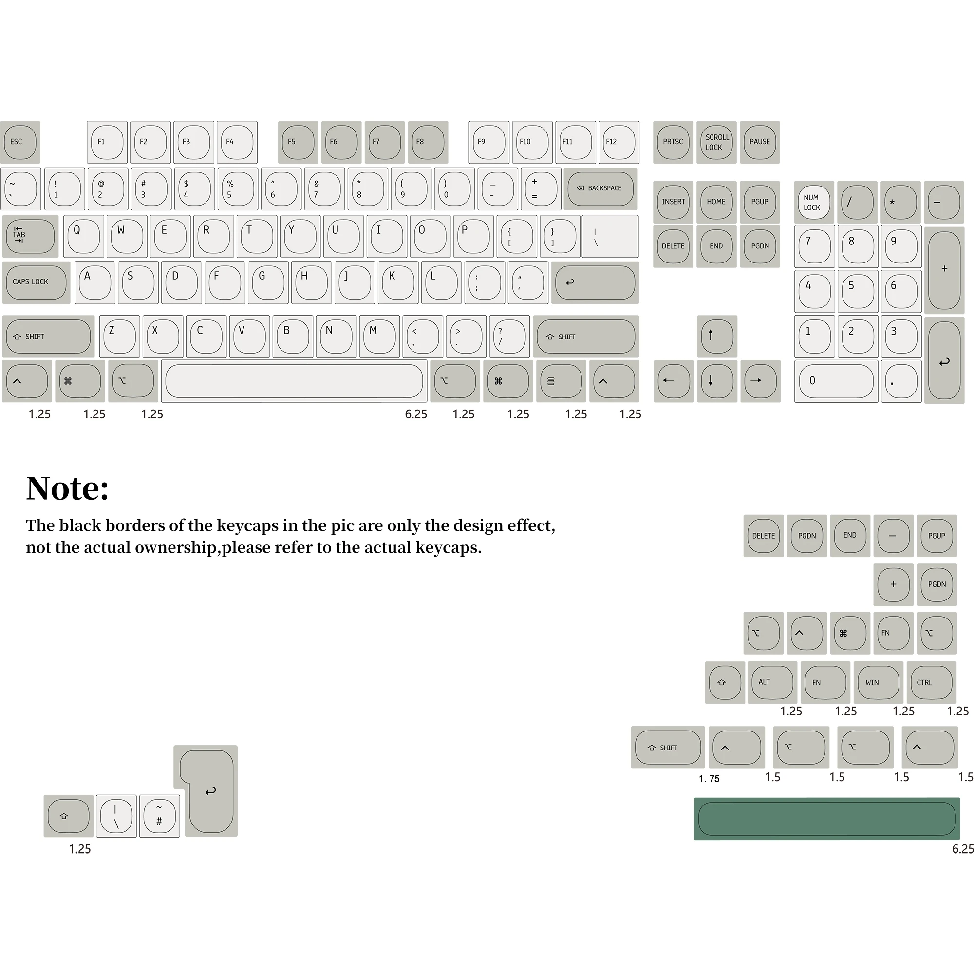 Teclas Retro de altura MA, teclas PBT Dye Sub, 131 teclas, teclas minimalistas para interruptor ISO Cherry MX, Teclado mecánico para juegos GMK - imagen 2