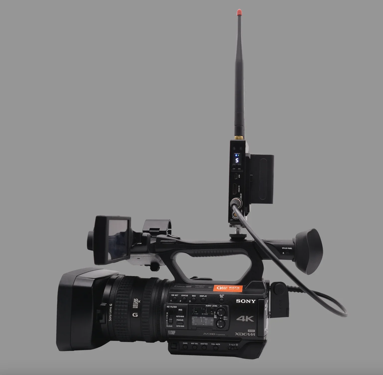 Sistema receptor y transmisor de vídeo inalámbrico de latencia cero CVW Pro200 5,8 Ghz 600 pies - imagen 5