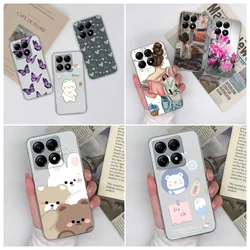 Funda Transparente Xiaomi 14T 5G – Silicona TPU Antigolpes