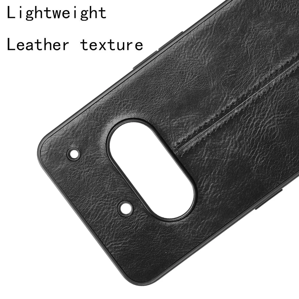 Funda con textura de cuero y tela cosida para Nothing Phone 3a Phone 3A Pro, Funda ligera, Fundas Capa - imagen 4