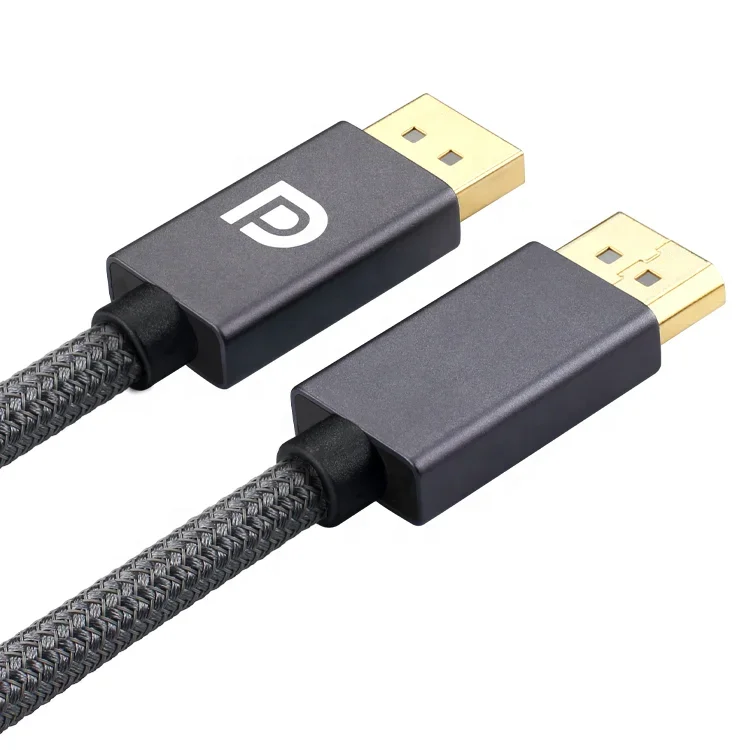 Cable DisplayPort 8K 1,4 240Hz, Cable DP 2m 3m 8K@60Hz,4K@144Hz,Cable de puerto de pantalla trenzado chapado en oro para monitor de juegos de computadora portátil - imagen 4