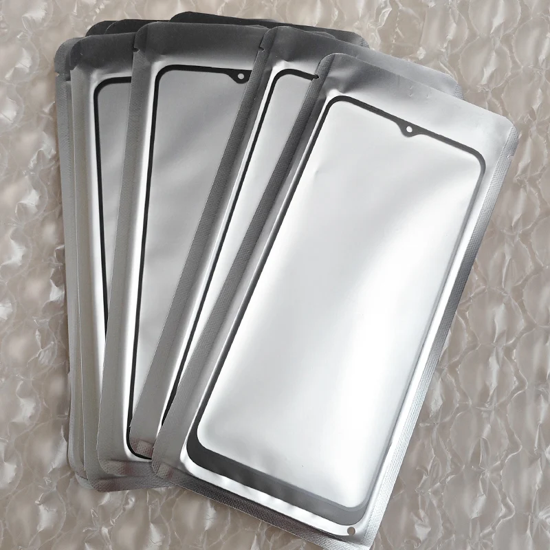 10 Uds. De cristal superior para Samsung Galaxy M10 M20 M30 M40 M10S M20S M30S LCD pantalla táctil frontal lente exterior de cristal con pegamento OCA - imagen 2