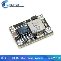 Convertidor DC-DC Reductor 5-30V a 12V 3A – Regulador de Voltaje PCB