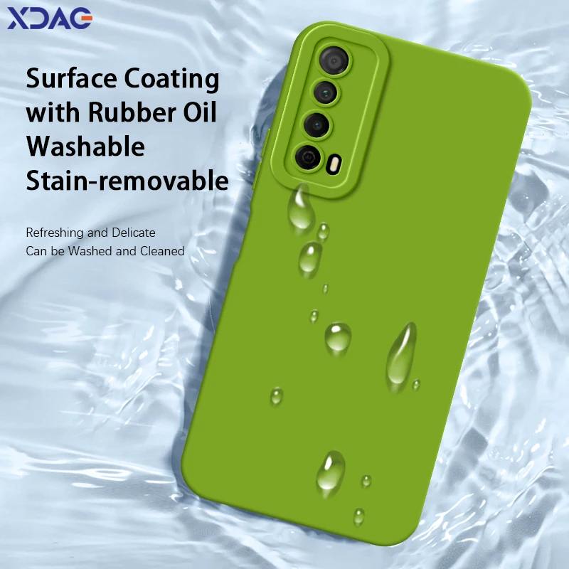 Funda de silicona líquida con Ojos de Ángel para Huawei P Smart Z Pro Plus, bolsas suaves para teléfono móvil, 2018, 2019, 2021, PSmart2021 - imagen 4