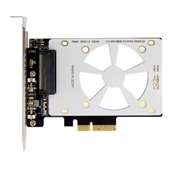 Adaptador U.2 a PCIe SFF-8639 para SSD NVMe