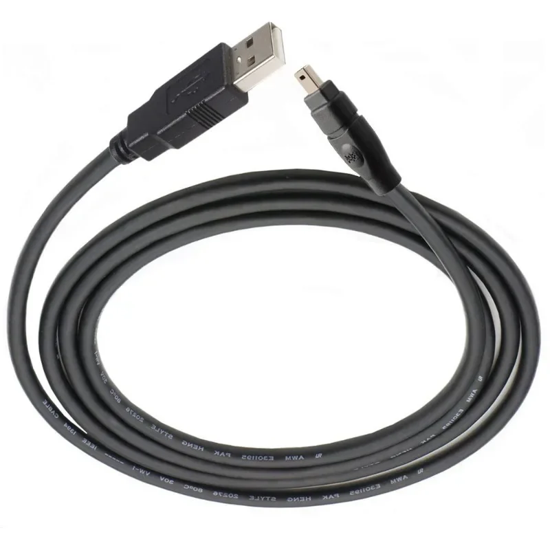 1394 a USB, adecuado para cámara digital Sony, cable adaptador especial para máquina DV, cable negro estándar positivo de doble escudo - imagen 5