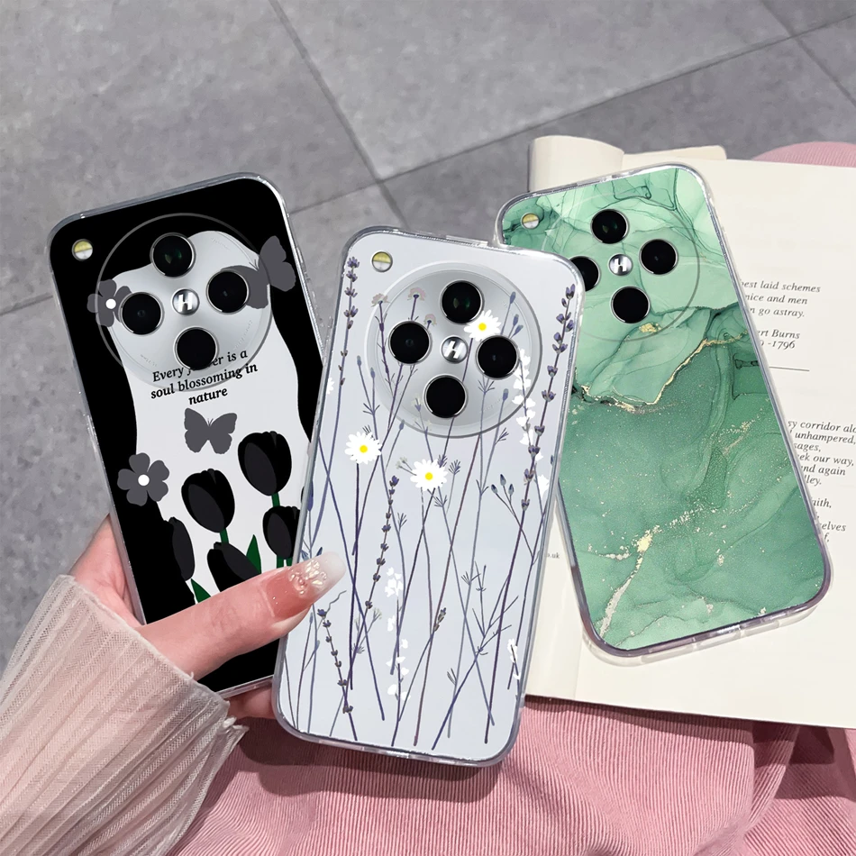 Funda transparente de fantasía para Oppo Find X8 Pro, funda trasera ligera y suave de TPU para Oppo Find X 8 X8Pro, fundas protectoras anticaída para teléfono - imagen 2