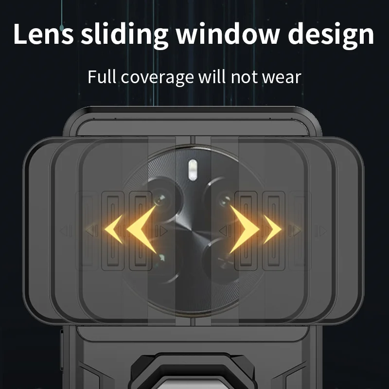 Funda armadura a prueba de golpes para Realme 13 12 Pro Plus 12 Pro + cubierta protectora anillo soporte magnético Coque Fundas Capa - imagen 4