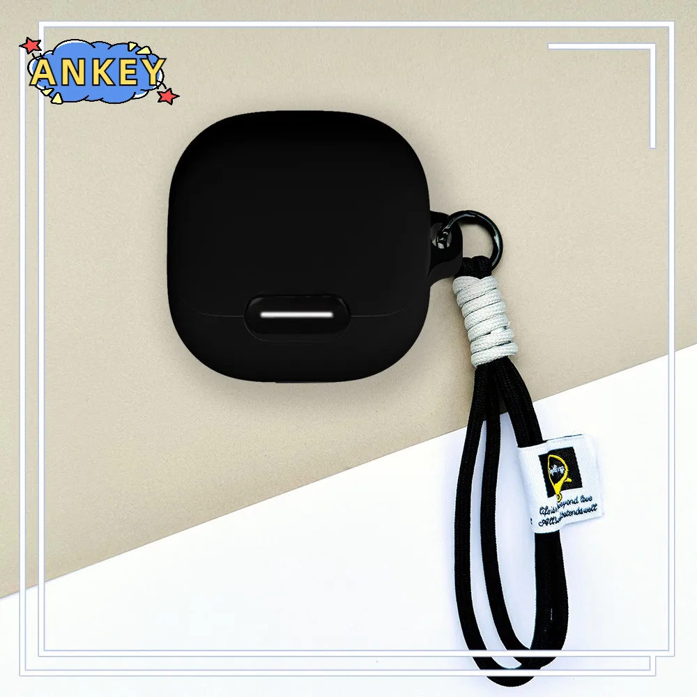 Funda protectora para Soundcore Liberty 4 NC, cordón de nailon, cubierta suave, conchas Soundcore Liberty4NC, accesorios de correa de cuerda de mano - imagen 2