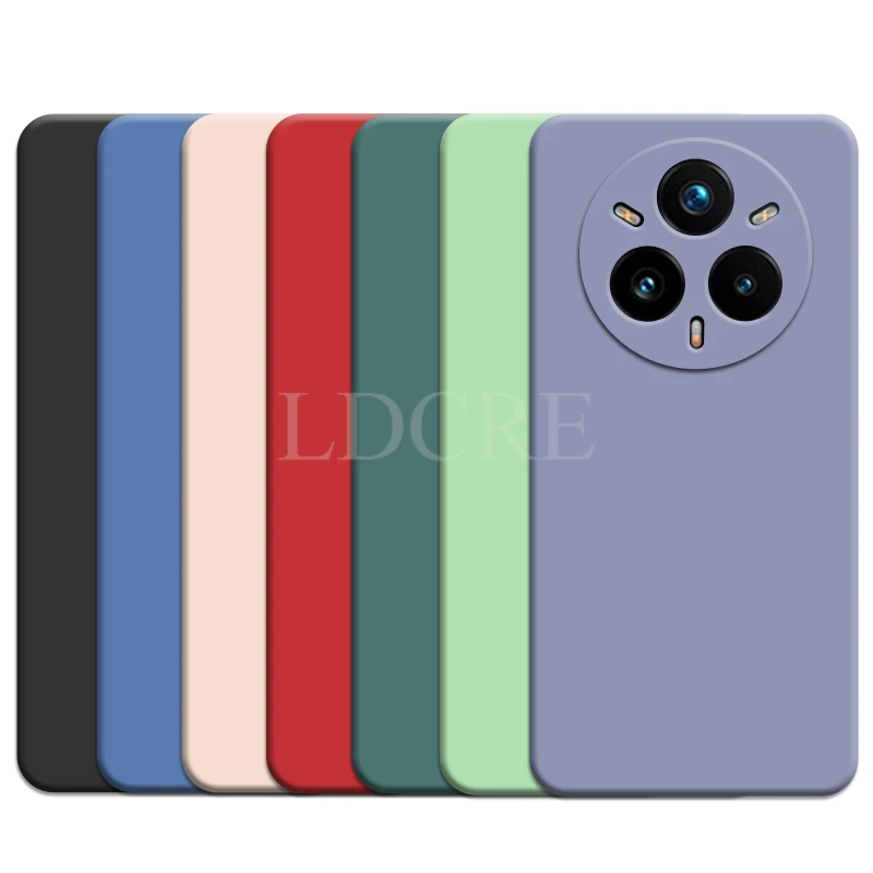 Para Realme 14 Pro Plus funda protectora de silicona líquida Realme 14 Pro Plus cubierta de goma TPU funda Realme 14 Pro Plus