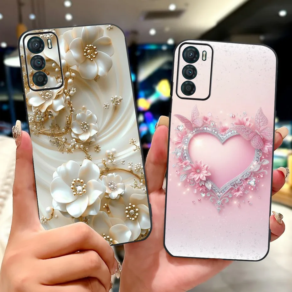 Nuevo diseño de funda de teléfono para Motorola Moto G42 G32, funda de TPU suave de silicona negra para MOTO G32 G42 4G, fundas para parachoques - imagen 3