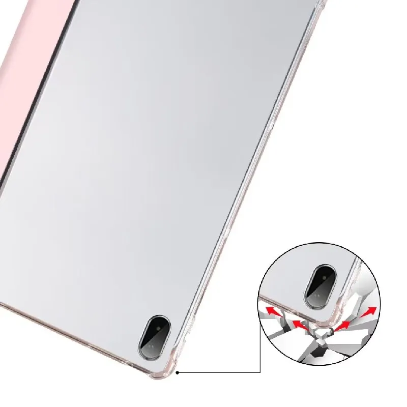 Funda para tableta Lenovo Tab P11 TB-J606F P11 Plus 2021 11 pulgadas TB-J606F TB-J616F funda inalámbrica para teclado y ratón retroiluminado con arcoíris - imagen 3