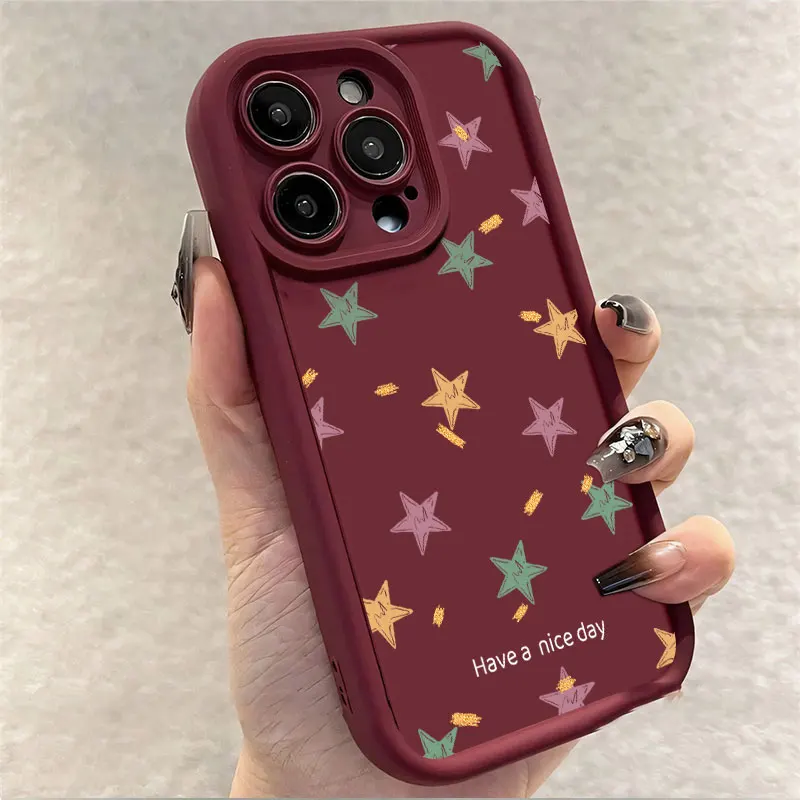 Funda de teléfono para Tecno Pova 6 5 Pro Pova 6 Neo 5G 4G Pop 8 9 7 funda de moda estrellas amor corazón silicona suave a prueba de golpes funda protectora - imagen 3
