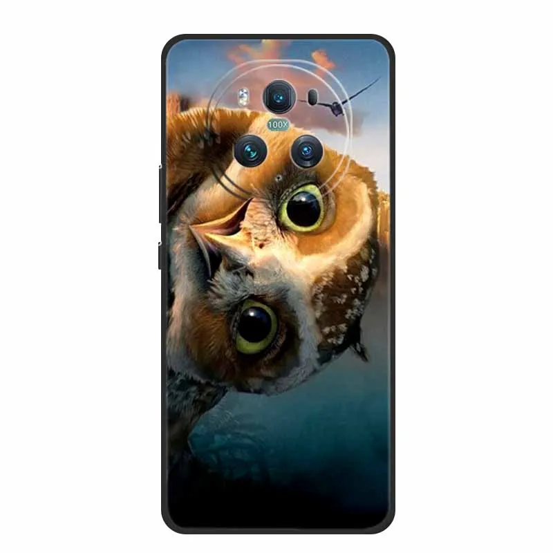 Para Honor Magic6 Pro funda animales TPU silicona suave fundas de teléfono contraportada para Huawei Honor Magic 6 Pro Wolf funda a prueba de golpes - imagen 3