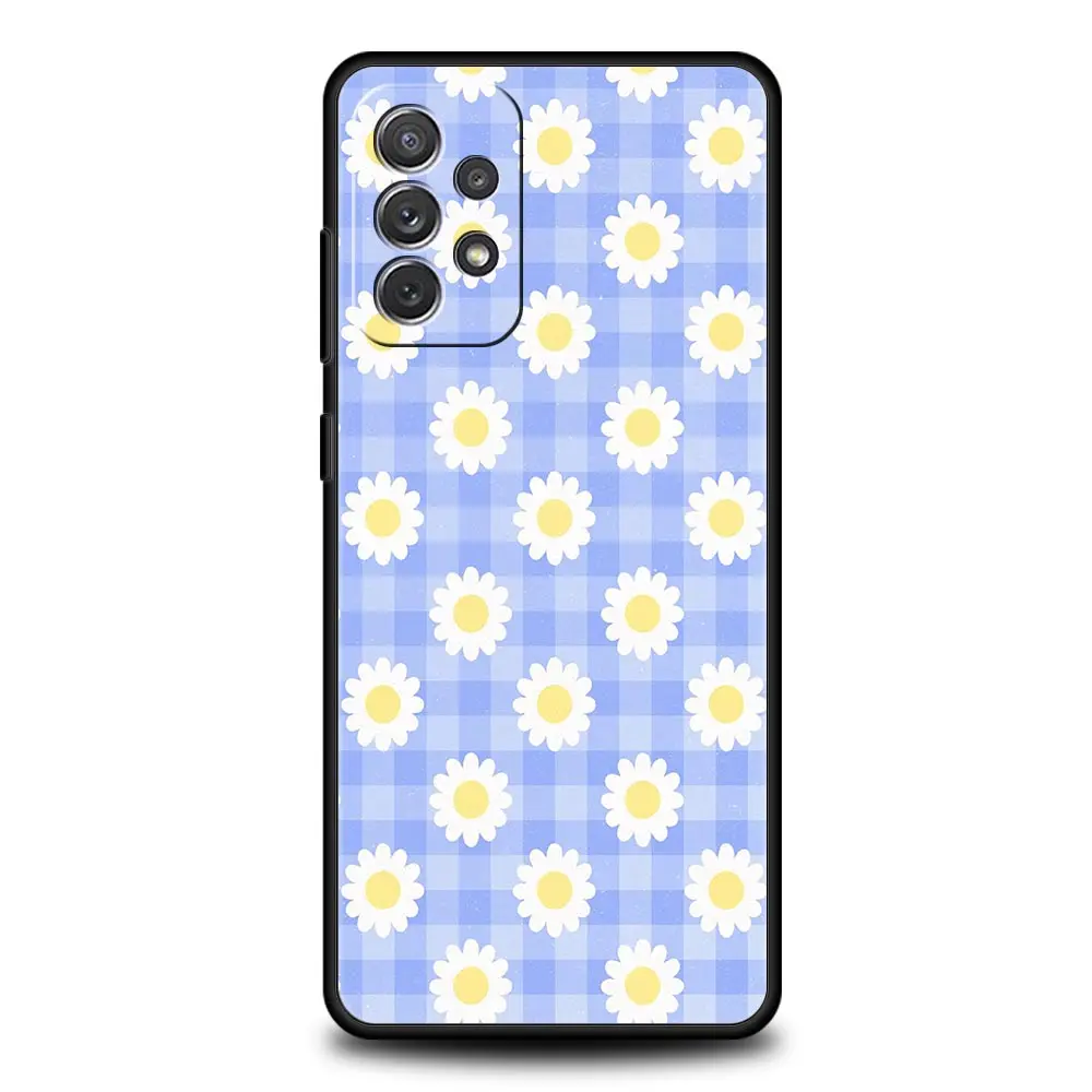 Funda de teléfono con estampado con dibujo de Margarita para Samsung A51 A71 A21S A17 A11 A15 A25 A41 A23 A33 A53 A73 A07 A03S A05S A13 A35 A55 5G - imagen 3
