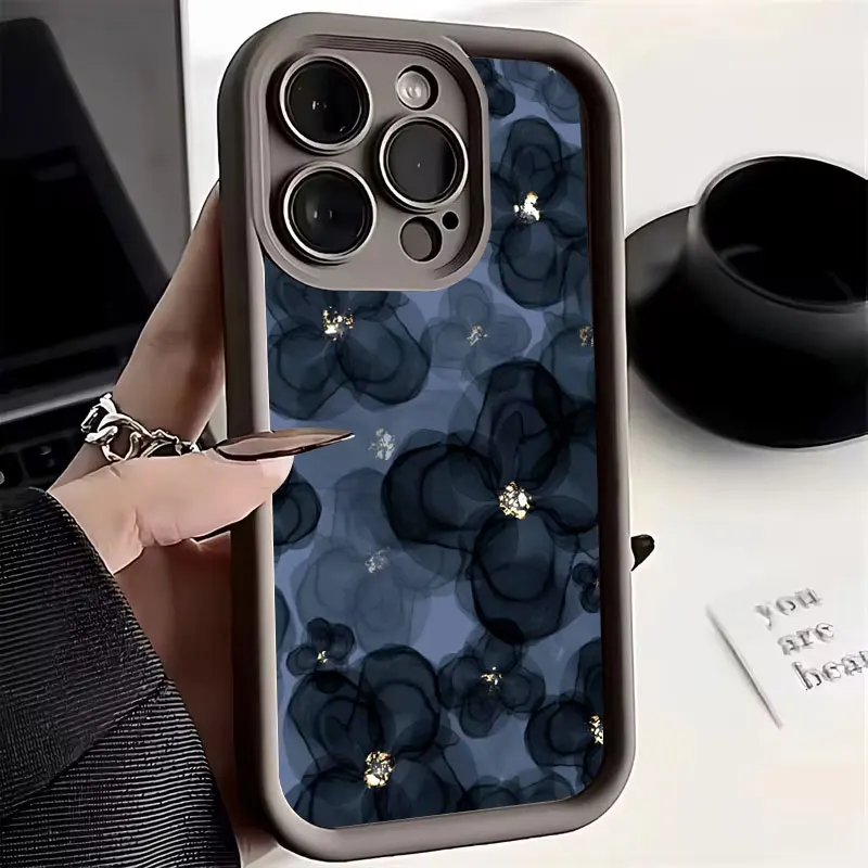 Funda de teléfono con cielo estrellado, carcasa de silicona suave para iPhone 11, 12, 13, 14, 15 Pro Max, X, XS Max, XR, 7, 8, 15Plus, SE2020 - imagen 2