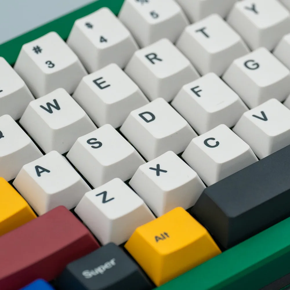 1 Set Capricorn Keycap Mondrian 143 Keys PBT DYE Subbed Cherry Profile 1.5mm For Gateron Outemu Switches Mechanical Keyboard - imagen 3