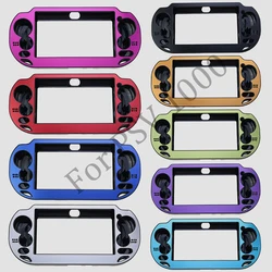 YUXI Carcasa protectora para PS Vita 1000 con acabado metálico cepillado