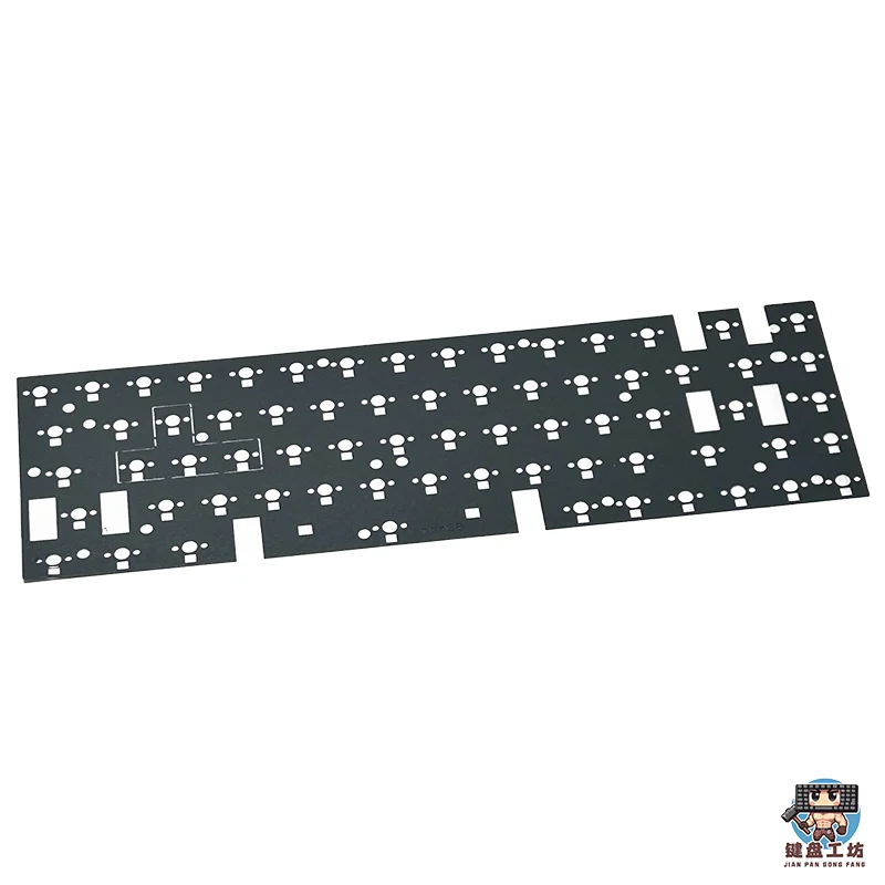 Placa Mercury68/pro/paquete de sonido PORON Sandwich, base de eje de algodón, almohadilla de sonido, placa PC/POM/FR4, accesorios de teclado personalizados DIY - imagen 3