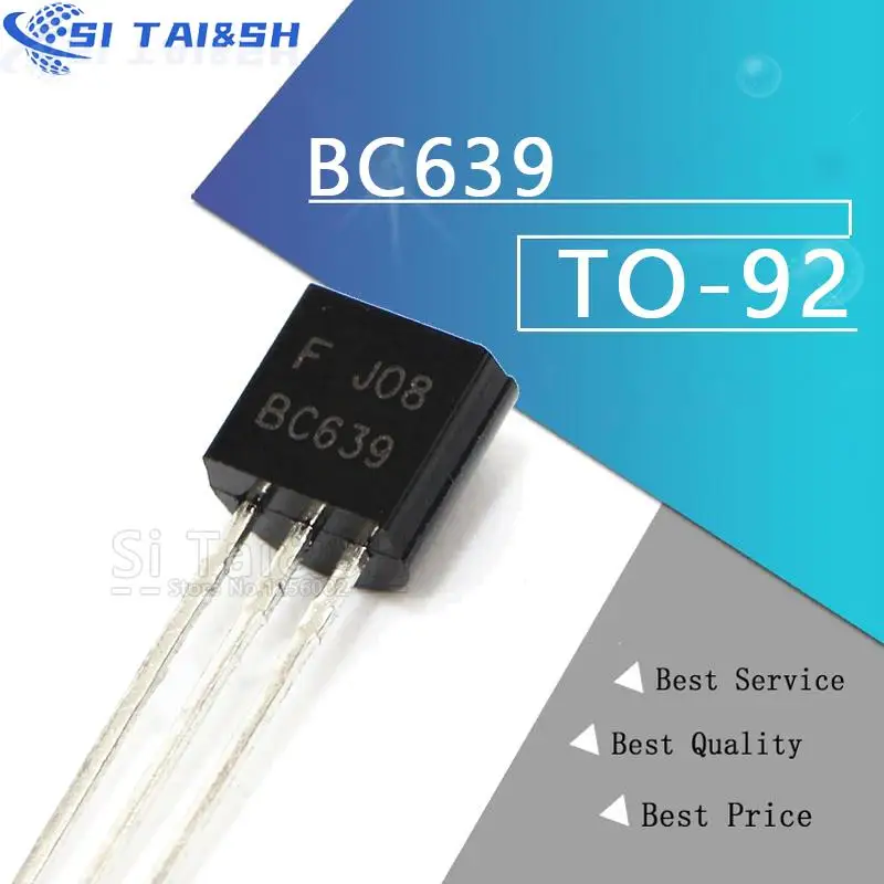 Transistor de triodo TO-92, 100 piezas, BC639, BC640, BC546B, BC547B, BC548B, BC556B, BC557B, BC558B, BC559B, BC546, BC547, BC548, BC556, BC556, BC557, BC557, BC557, BC557, BC557
