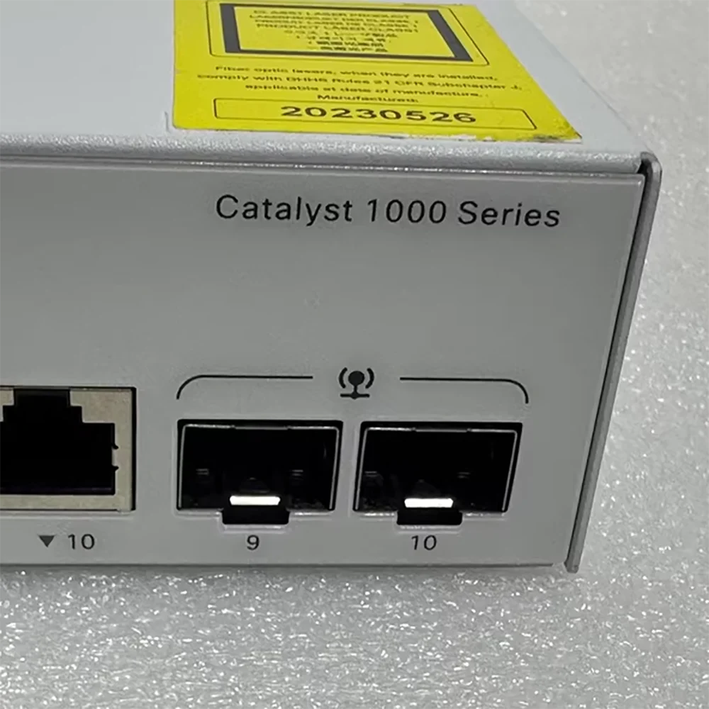 Para CISCO C1000-8FP-2G-L fuente de alimentación Gigabit POE de 8 puertos 2 SFP Gigabit puerto óptico interruptor de escritorio - imagen 3