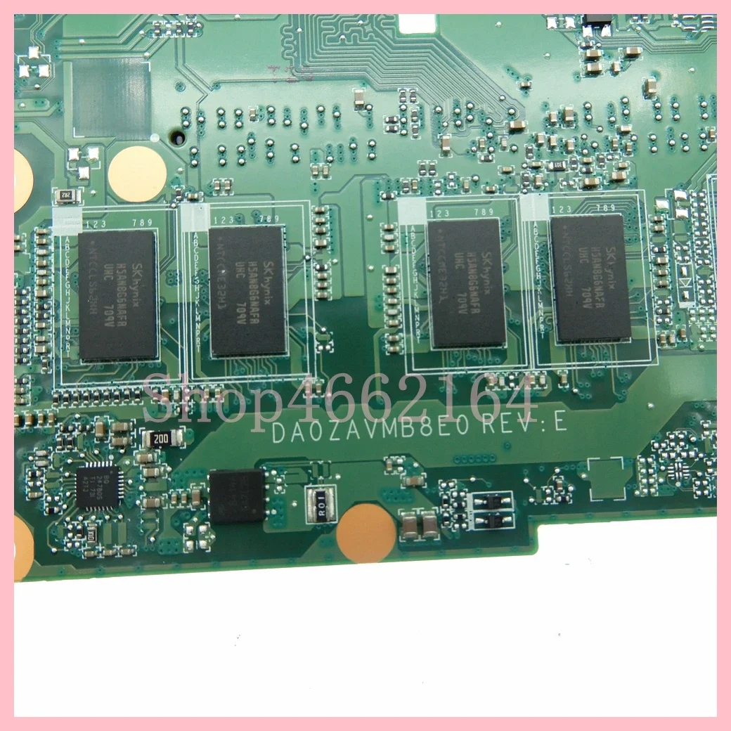 DA0ZAVMB8E0 con i3-6006U CPU 4GB-RAM placa base para portátil ACER Aspire A315-51 A315-51G placa base para ordenador portátil - imagen 5