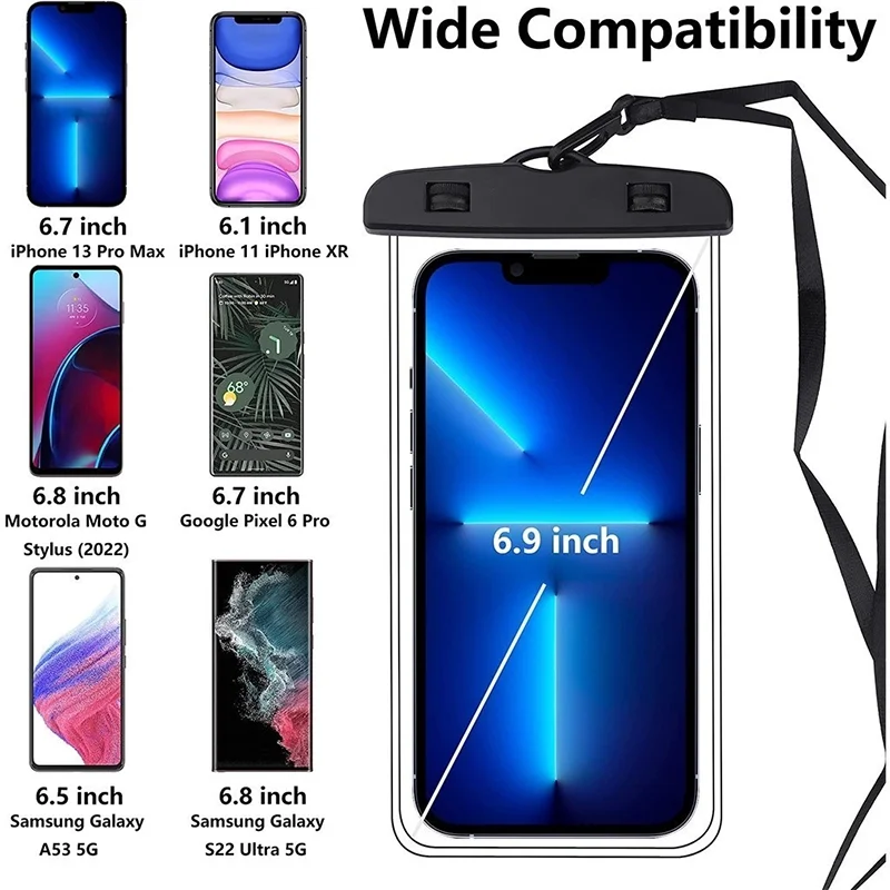 Funda de teléfono impermeable con Airbag flotante para iPhone, 11, 12, 13, 14 Pro Max, Samsung S23, S22, Xiaomi 13, Huawei P30, 20 Lite - imagen 3