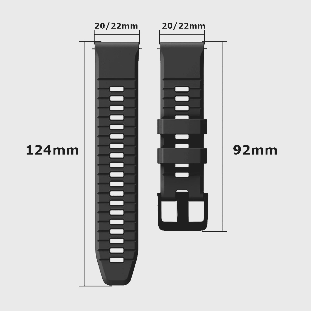 Correa de silicona para Garmin Forerunner 255 265 245 165 Band para Garmin Vivoactive 5 Venu 3 sq pulsera 20mm 22mm correas de reloj de pulsera - imagen 3