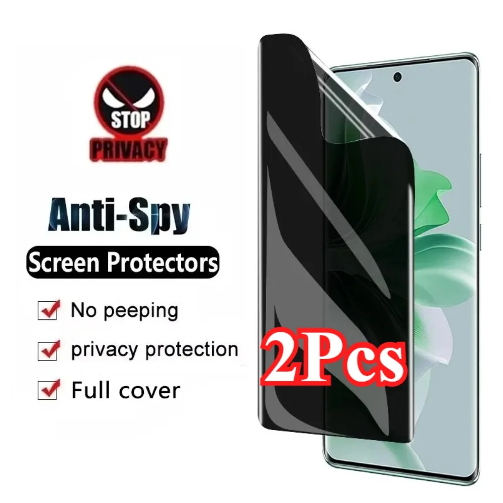 Película de hidrogel antiespía para Infinix Note 50s 50x40 Pro + Protector de pantalla de privacidad para Infinix Smart 9 Zero 40 Hot 50 40 Pro +, 2 uds.