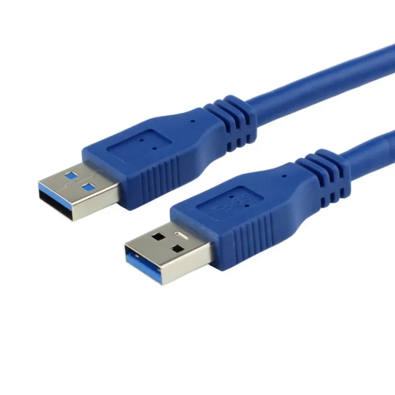 Cable de extensión USB macho a macho tipo A USB 3,0 azul de alta velocidad AM a AM 4,8 Gbps compatible con USB 2,0 0,3 M 0,6 M 1M 1,5 M-5M - imagen 4