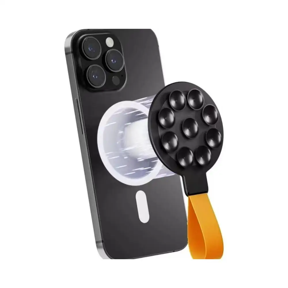 Soporte magnético para teléfono con ventosa, soporte Universal para móvil, espejo de silicona, soporte para teléfono de ducha, funda para teléfono con ventosa