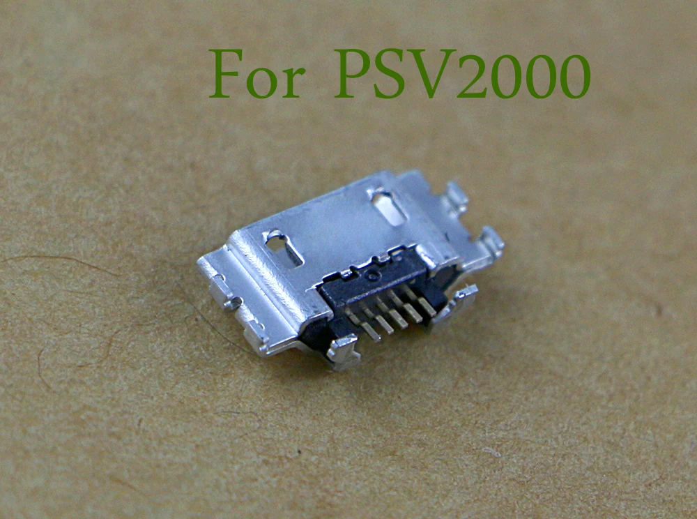50 Uds Micro USB puerto de carga de datos conector Jack para PS Vita PSV 2000 enchufe de cargador para PSvita Psv2000 - imagen 2