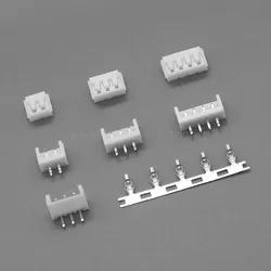 Conector EH2.5 de 2,5 mm para cables, con pines rectos o curvos