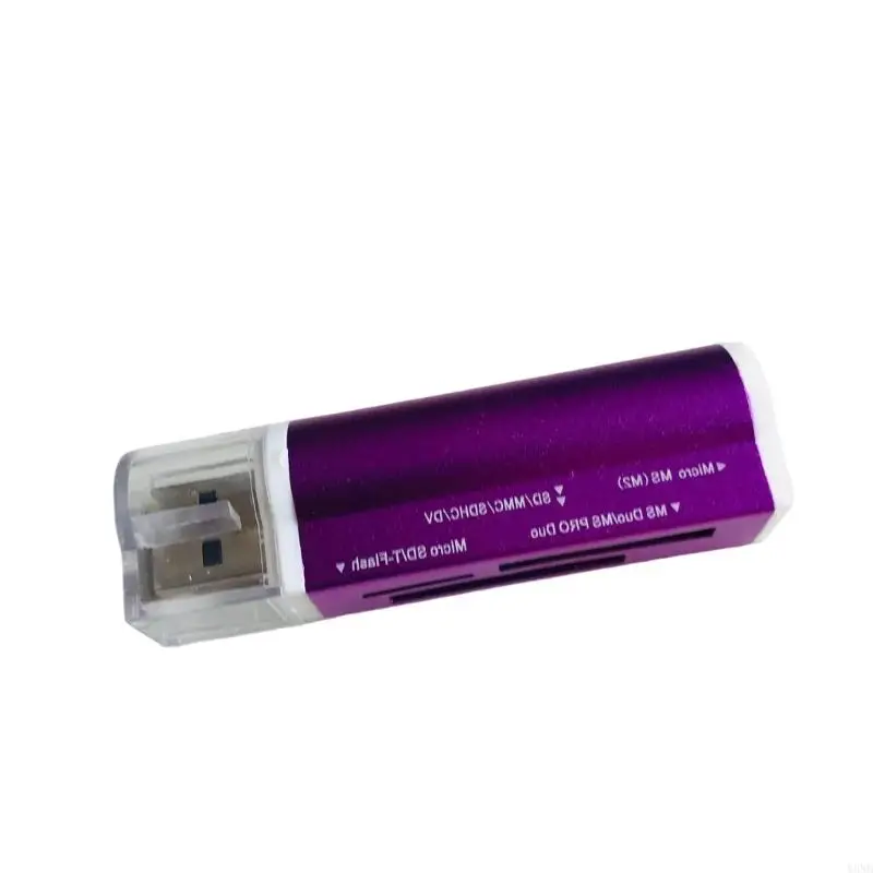 Todo adaptador velocidad rápida del lector tarjetas USB IN1 compatible con formato SDTF MS M2S Y3nd - imagen 4