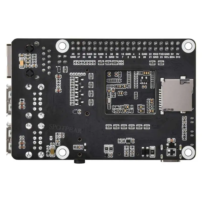 Luckfox Pico Pi A/B EMMC opción de micrófono WiFi6/4G RV1106 G2/G3 RAM 128/256MB Core1106 tamaño de puerto de visualización de Audio Compatible - imagen 4