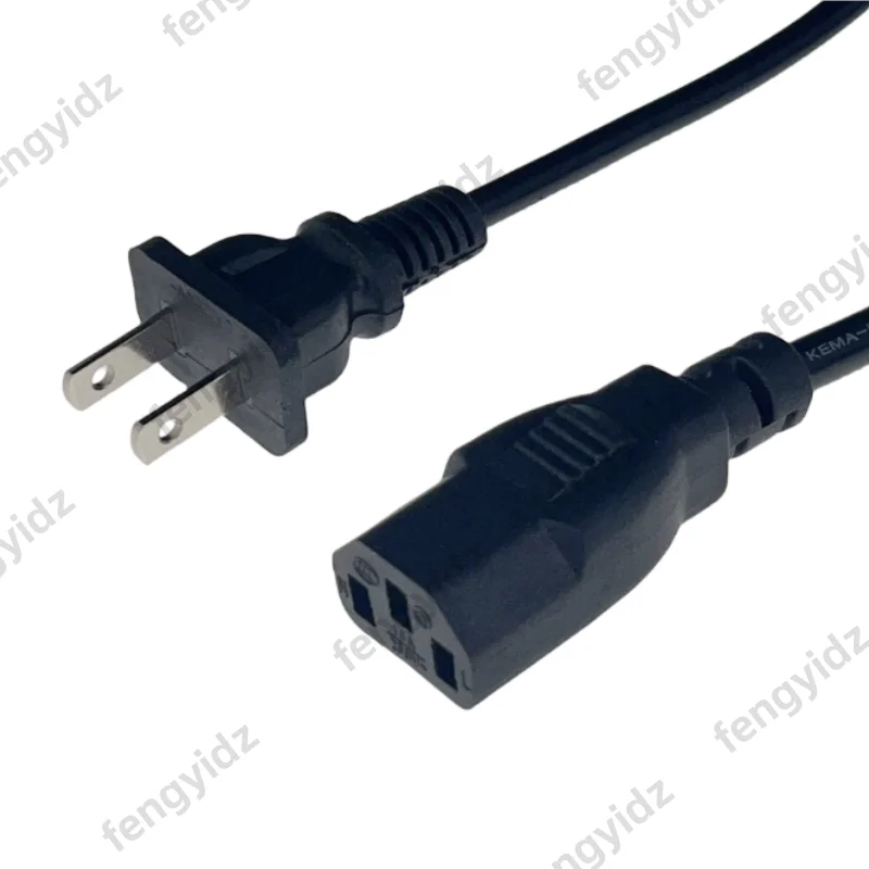 Cable de alimentación con enchufe de EE. UU., 3 pines, 1,2 m, IEC 320 C13, UE, AU, Reino Unido, Cable de extensión de alimentación de CA para PC, Monitor de Panel eléctrico, DVD y escritorio - imagen 3