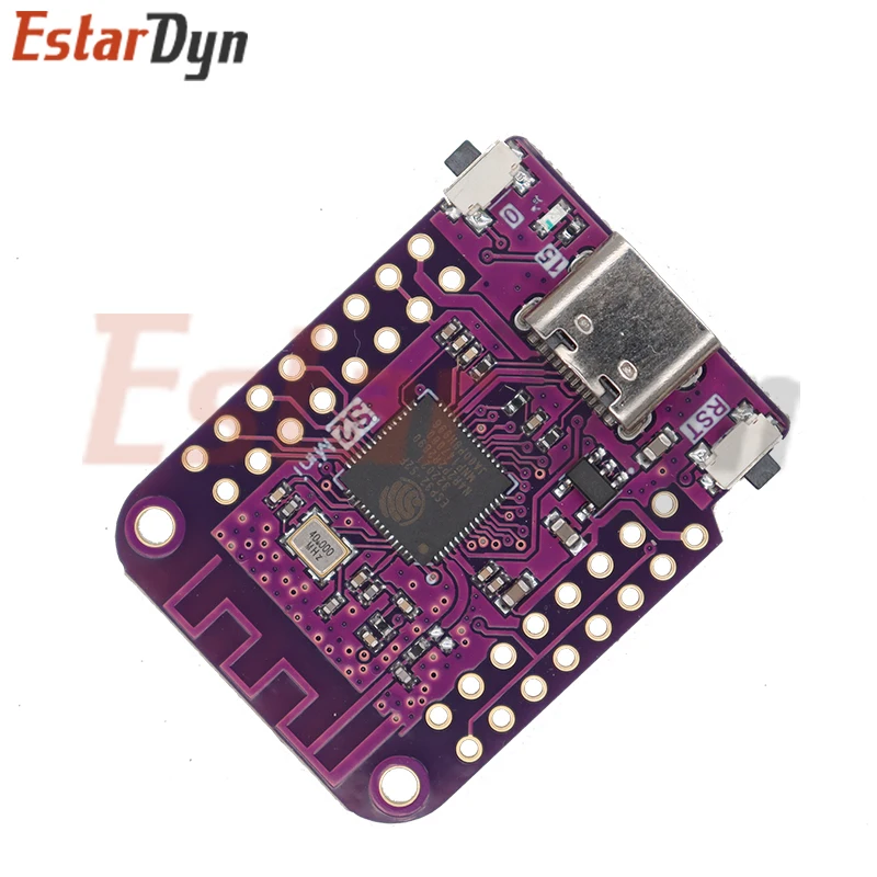 Placa S2 Mini V1.0.0 WIFI IOT basada en ESP32-S2FN4R2 ESP32-S2 4MB FLASH 2MB PSRAM MicroPython Compatible con Arduino - imagen 3