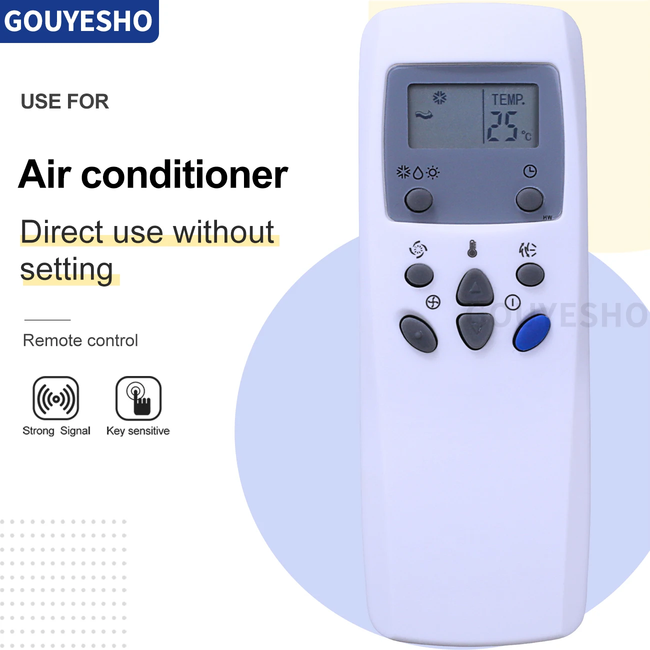 Mando a distancia KT-LG1 KT-LG2 para aire acondicionado, mando a distancia para 6711A90023C 6711A90023E 671190023W 6711A20030Y 6711A20010A, KT-LG3 - imagen 3