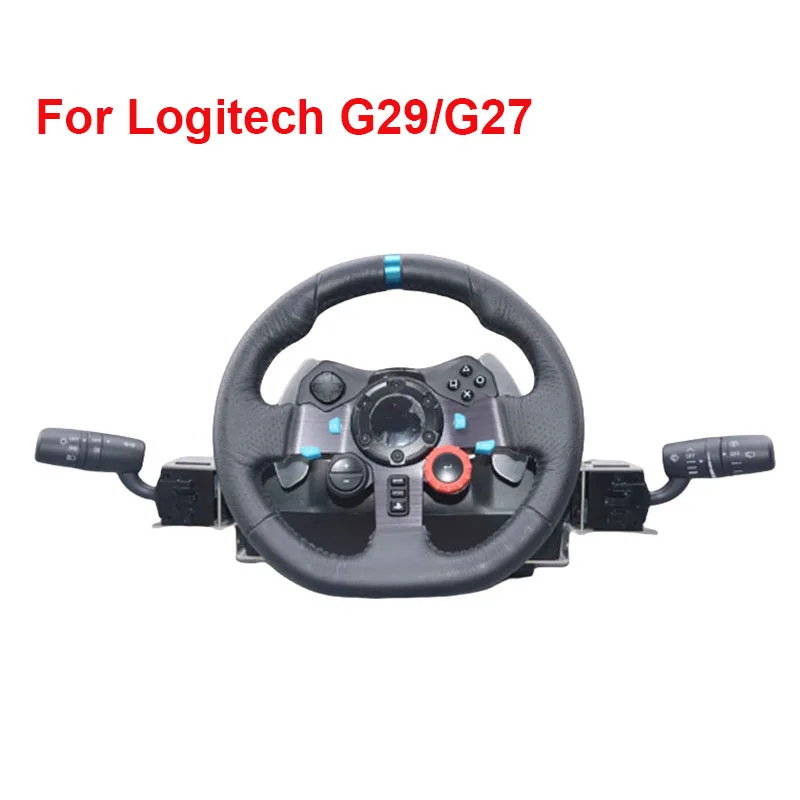 Interruptor de palanca de limpiaparabrisas de señal de giro de volante DIY para simulador de camión ETS2 MOD para Logitech G29/G27 Thrusmaster T300RS Simagic - imagen 3