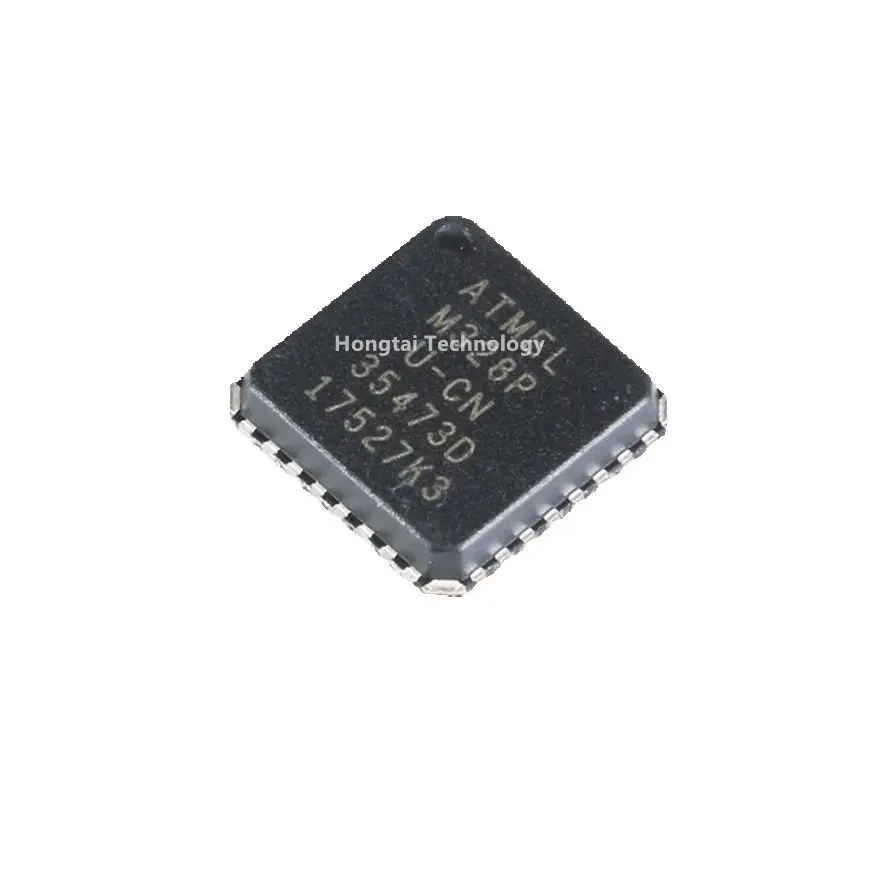 Nuevo microcontrolador original ATMEGA328P-MU QFN-32 de 8 bits 32K memoria flash M328PU-CN