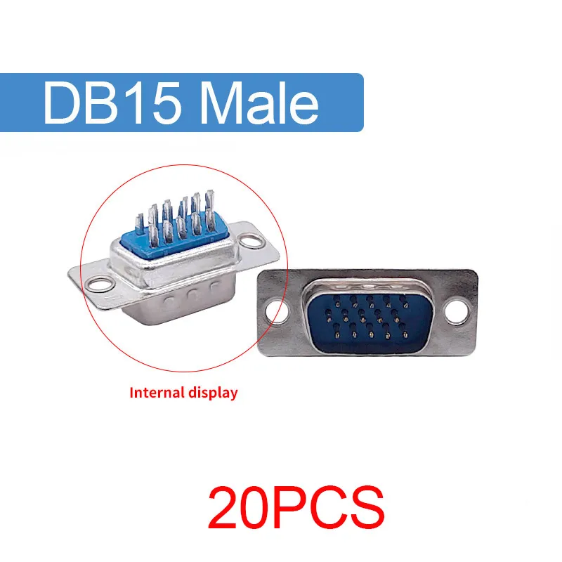 DB15 Male Silverly