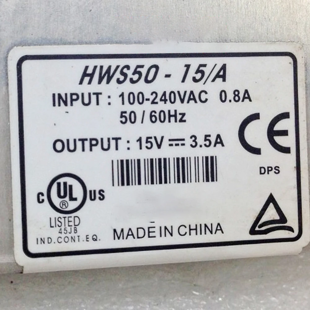 HWS50-15/A para la fuente de alimentación 15V/3,5A del equipo médico industrial de Lambda completamente probada - imagen 3