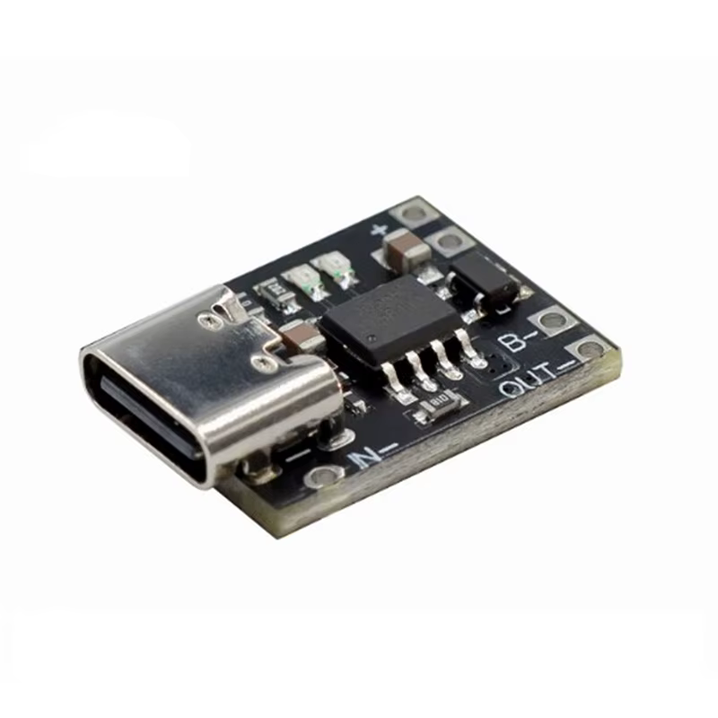 Panel de Carga Li-ion USB-C 3,7-4,2 V con Protección - imagen 2